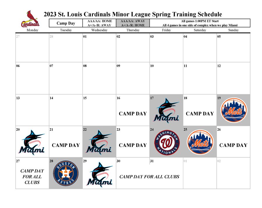 Topic: Cardinals 2023 schedule