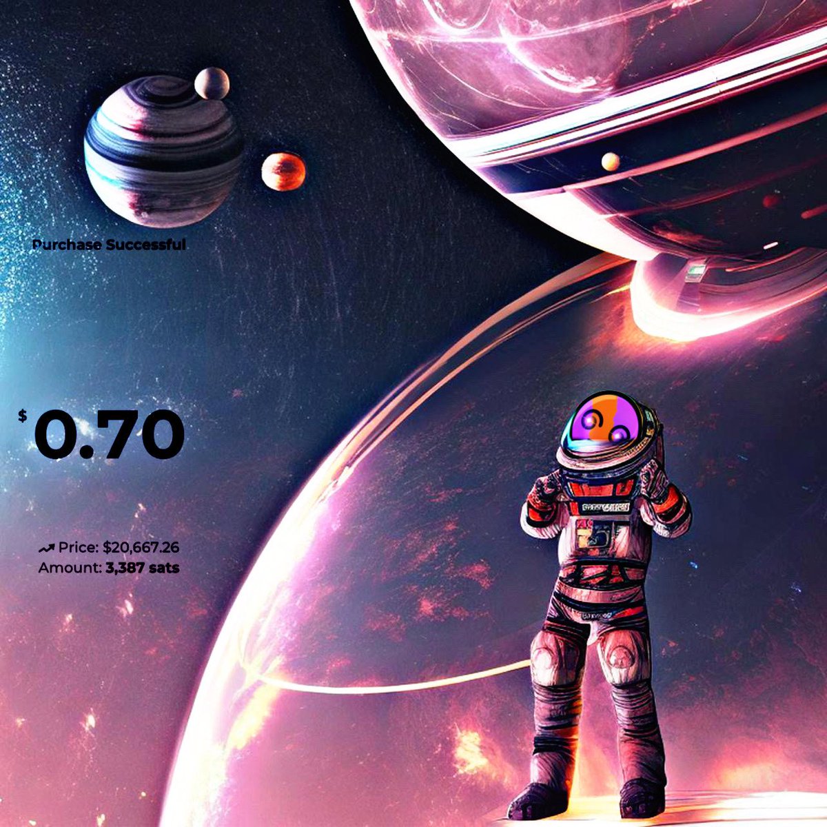 LoKoBTC's tweet image. E5B70
Vee inspired me. 
We are all so small in this universe, some days it feels like we can do nothing to help the world, but every individual makes a difference one way or not. 
#Microstack