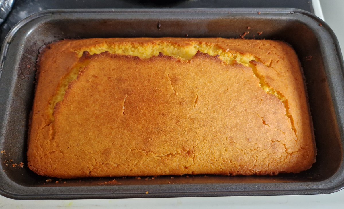 I've recently gone gluten free because I believe I have a gluten sensitivity. This is my first ever gf cornbread I made this morning. 😋 #glutenfree #cornbread #homemade #bread #baking