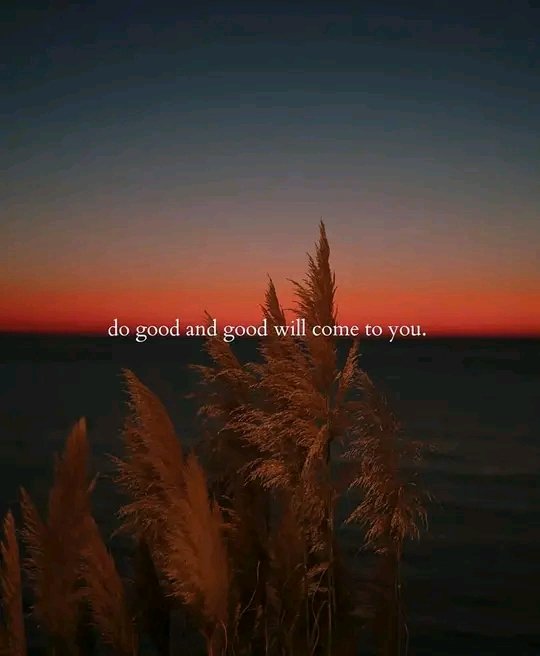 Good will came to you 
#TheAfricanBazu