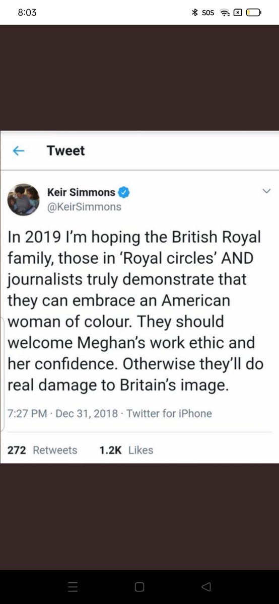 Shi4ni's tweet photo. They still haven't learned.
What Keir Simmons said in 2019 came to pass and is still going on!
#harryisright
#harryandmeghan 
#royals 
#RacistBritishMedia 
#RacistRoyalFamily https://t.co/wmsrDE0u0O