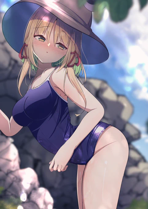 スク水えっち描いたんだ![fantia][FANBOX] 
