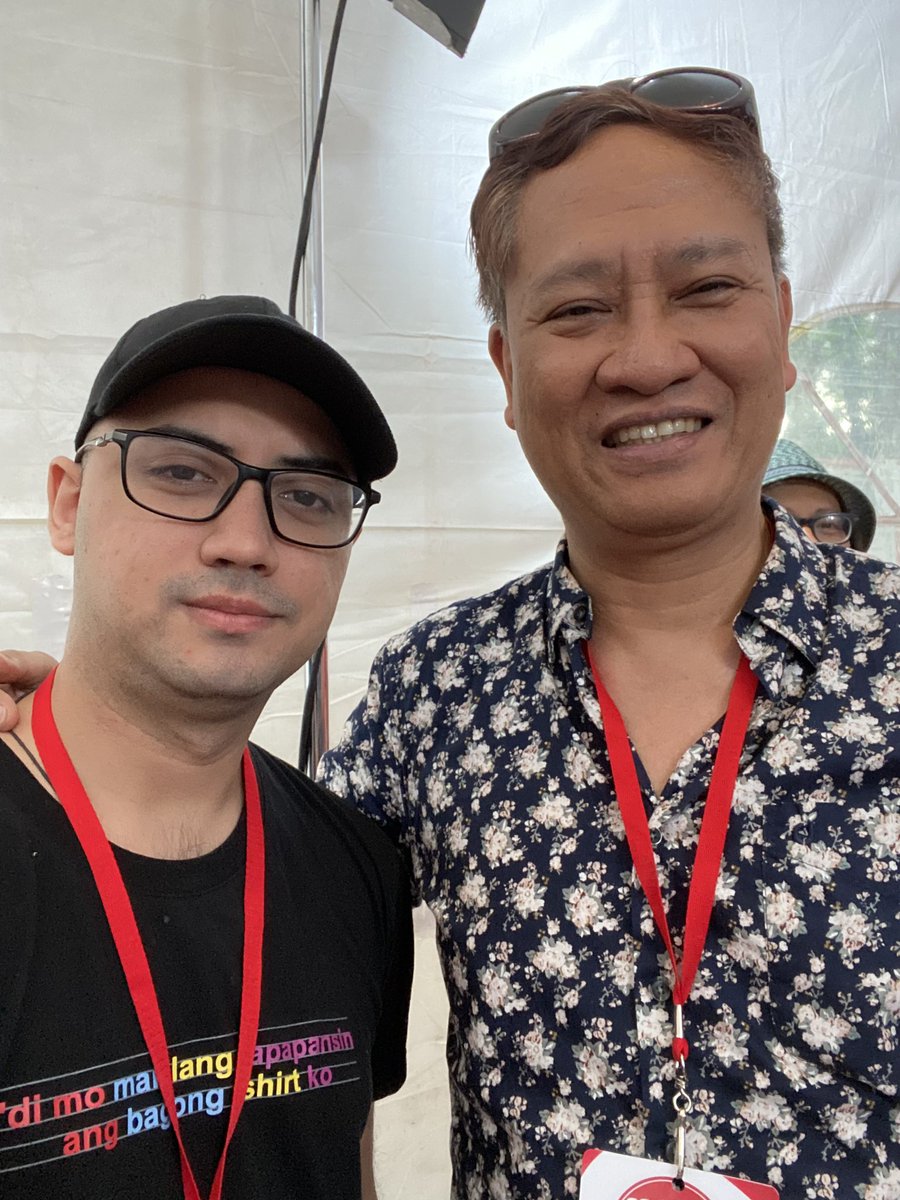 kjpurneII's tweet photo. Crossed paths with my former journalism professor Danton Remoto at a Radyo5 event.

In a way Sir Danton helped me not only expand my initial aspirations to become a sportswriter but also consider lifestyle and feature writing. Guess that came in handy given where I am today. https://t.co/YgzGZAEJ4g