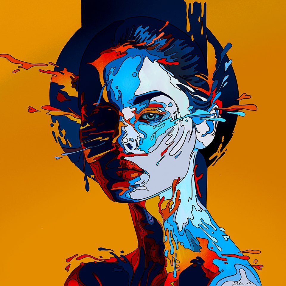 apglawGaming's tweet photo. Thank you to @Dario_Desiena and @PartyDegens for this free mint! My PD had the Melted by Dario De Siena trait which put me on the WL for “Giving Back.” A truly beautiful piece! https://t.co/1YqgehwQPk