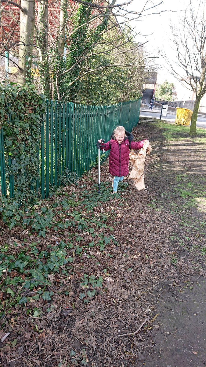 mduployen's tweet photo. Ruby loves being #caring so much on our weekly litter collections that she asked for a litter picker so she could pick up the hard to reach bits! @ArchibaldFirst https://t.co/5n2fD0v8j3