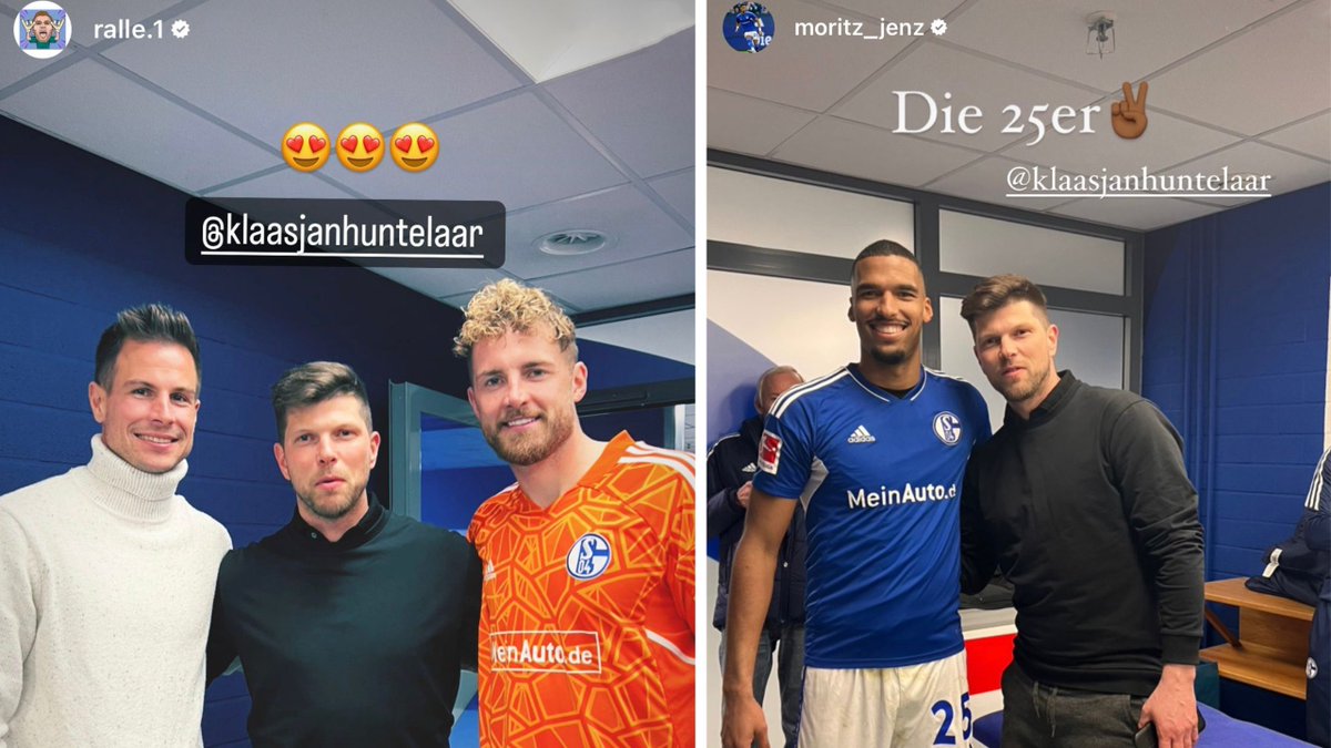 s04_en's tweet photo. We had a very special guest join us yesterday 🙂

#S04 | #S04BVB https://t.co/Xgaz2VDtXz