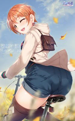 凛ちゃんが乗ってるのは DAHON と言うメーカーの Boardwalk D7 というものです可愛いけどとってもスポーティな凛ちゃんにぴったりです#おりたたぶ #星空凛 