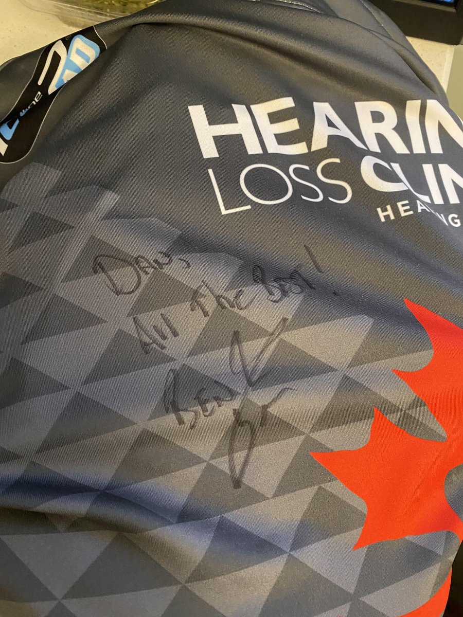 dpergau's tweet photo. @BennyHeebz You kindly signed this several years ago and it made its way to me.  All the best back to you, your family and the team!  I'll be cheering you on to get two wins today!  Thank you for the fantastic keep sake. https://t.co/Ay1D5zN4nY