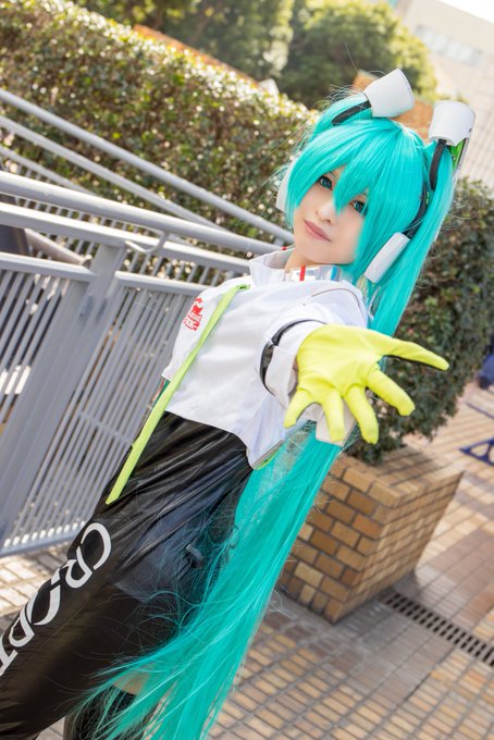 〜Cosplay〜初音ミク(レーシングミク2022)📸  #アコスタ  #アコスタ池袋  #初音ミク 