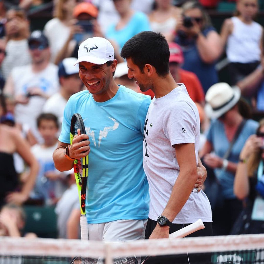 Grand slam wins since 2010 (13 years):

Djokovic - 21
Nadal - 16
Everyone else combined - 15

I don't think we'll see anything like this ever again. Greatest rivalry in sports history, hands down. No debate needed.