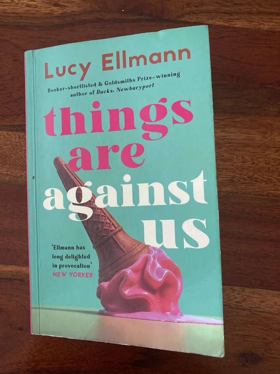 swatimeraki's tweet photo. Finished this live wire of a read as women’s week ends.
What’s better than a good writer? An angry, intelligent writer!
#ThingsAreAgainstUs #LucyEllmann #womenauthors #womenwhowrite https://t.co/IkG5gFpO6L