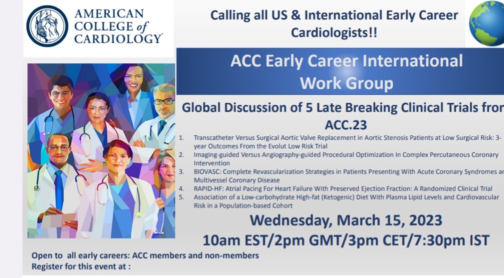 #ACC #ACCEC  #CardioTwitter