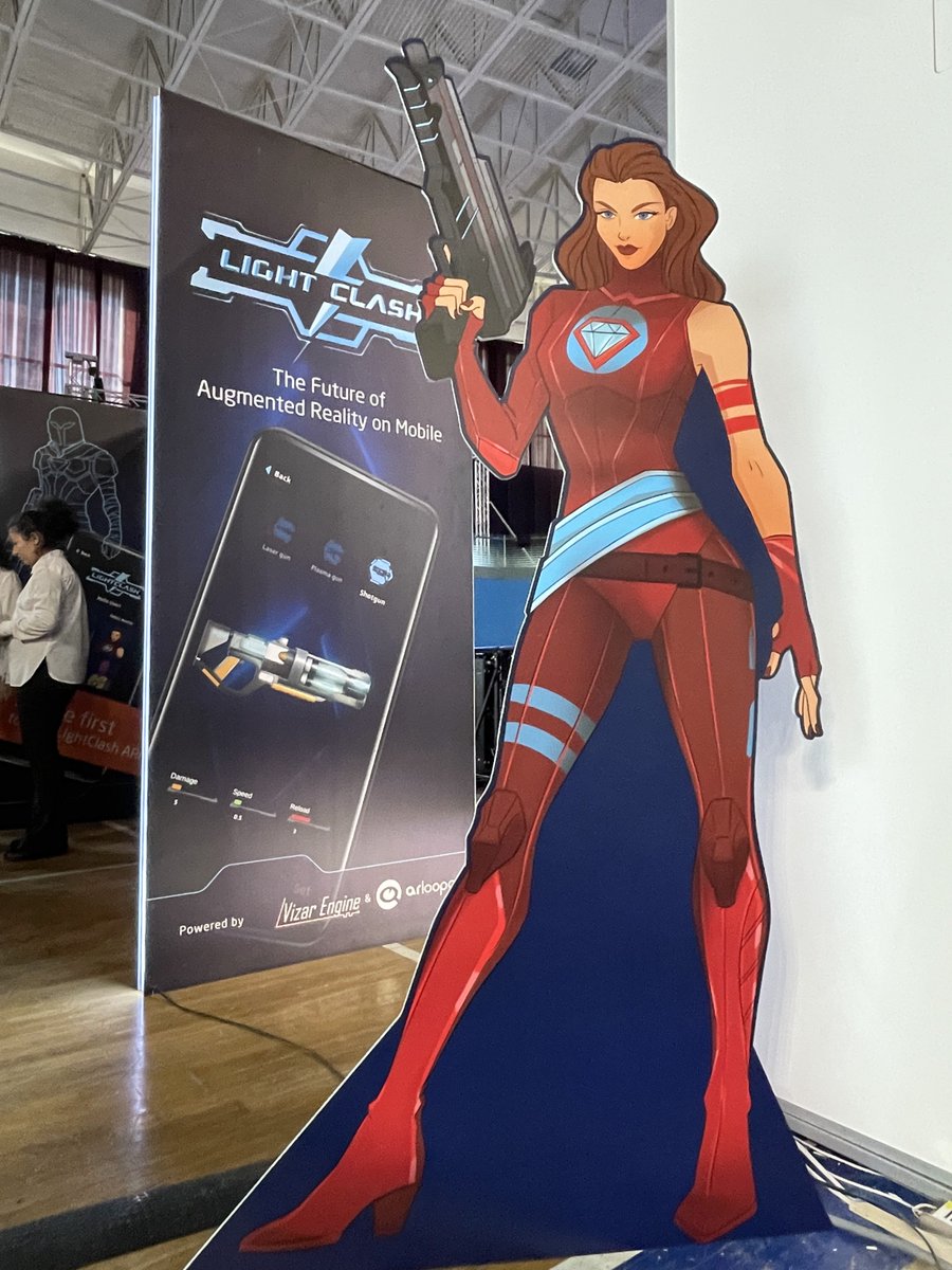LightClashAR's tweet photo. Avatars of the fierce battle of LightClash AR!

@digitec_armenia 
@arloopa 

#DigiTec2023 #gamingcommunity #LightClashAR https://t.co/F4LhQQ4LQU