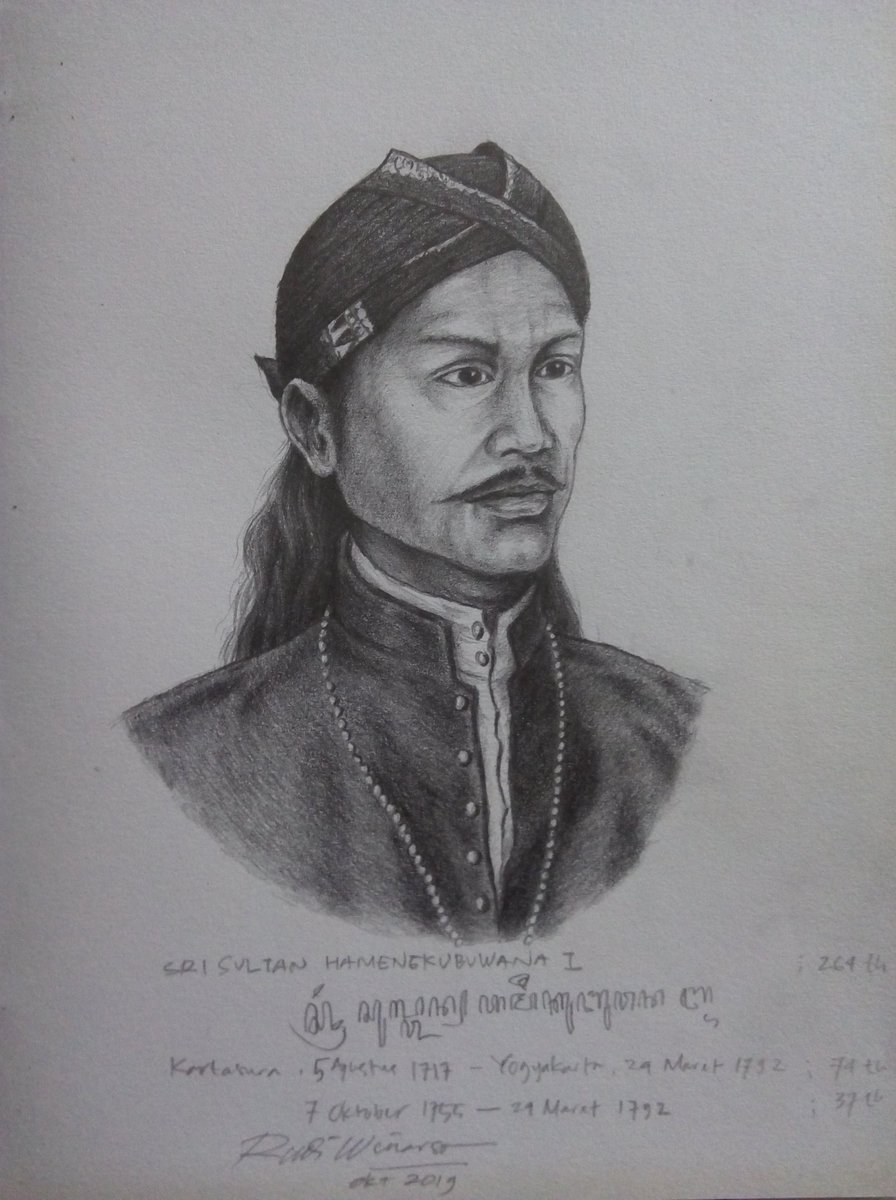 Sri Sultan Hamengkubuwana I
Kartasura, 5 Agustus 1717 - Yogyakarta, 24 Maret 1792
gambar imajiner