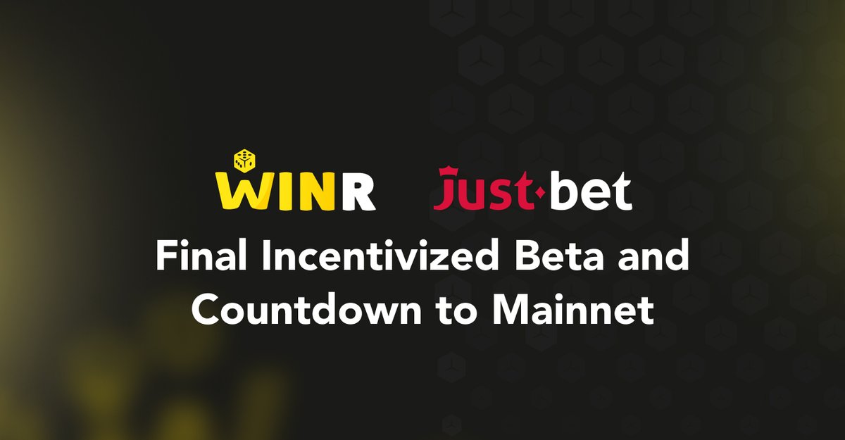 JustBetOnchain's tweet photo. 📢 Exciting News! 🎉 

The @WINRProtocol and JustBet are thrilled to announce the latest features that will enhance users' gaming experience! 

The final incentivized (for $WINR holders) beta is going live on March 17, and the countdown to the mainnet starts tomorrow. https://t.co/6cotobqIIO