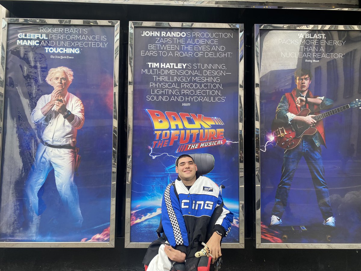 Today is all about Jimmy. He's waited for this since the show opened and has been counting down to today for so long. Now it’s here, and I could not be more excited for him. This is what he deserves. <a href="/BTTFmusical/">Back to the Future</a> thank you for listening and making this happen ❤️