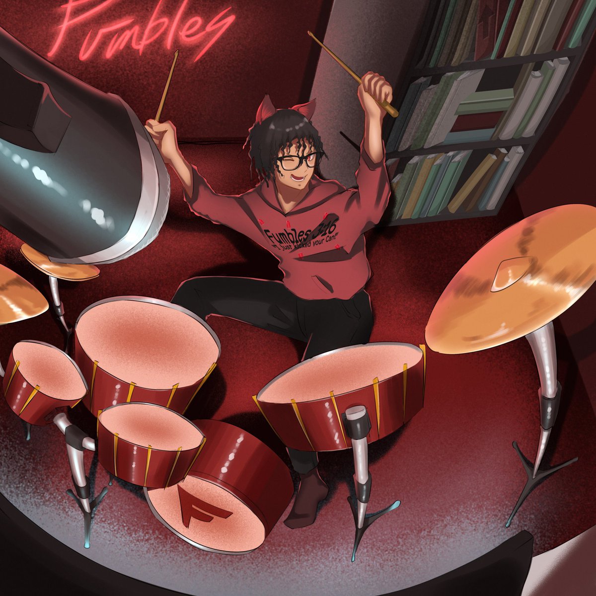 Lord_Fumbles's tweet photo. HE DID IT AGAIN!!!!! @kizuukun !! Thank you so much brodie! #vtuberart #envtuber #vtuberEN #blackvtuber #fumbles316 #VTuberUprising #VtuberUprisings https://t.co/Ez2mv2VXeh
