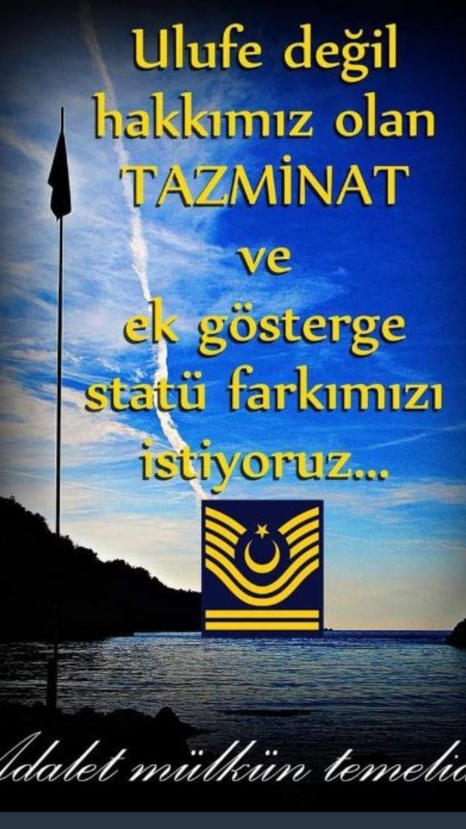 MehmetOzbay_26's tweet photo. #OylarTazminata 
"Haksızlığı her kabul ediş, daha büyüğünü doğurur."
Bu haksızlığı asla ve asla kabul etmiyoruz etmeyeceğiz. Astsubaylar olarak.
@DurgenHamza 
@temadankara
@mustafaelitas
@SuayAlpay
@yilmaz_ismet58 
@NureddinNebati 

https://t.co/layNmDzbHT https://t.co/qQLyRoXipx