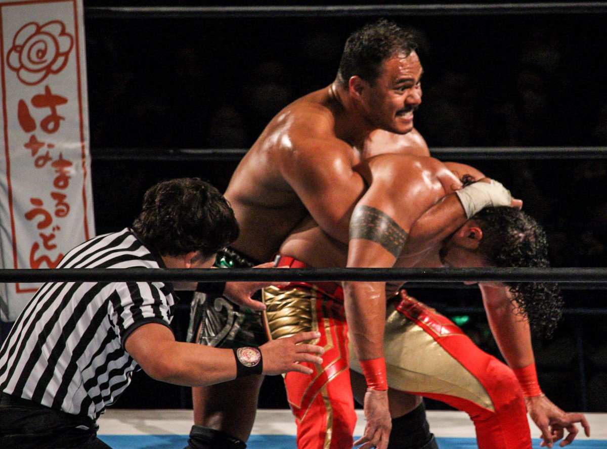 Z_ONpppp's tweet photo. アルティマの猛威
#njcup #UnitedEnpire #TheUltimateWeapon #njpw #帝国民 https://t.co/8CVKnIUPno