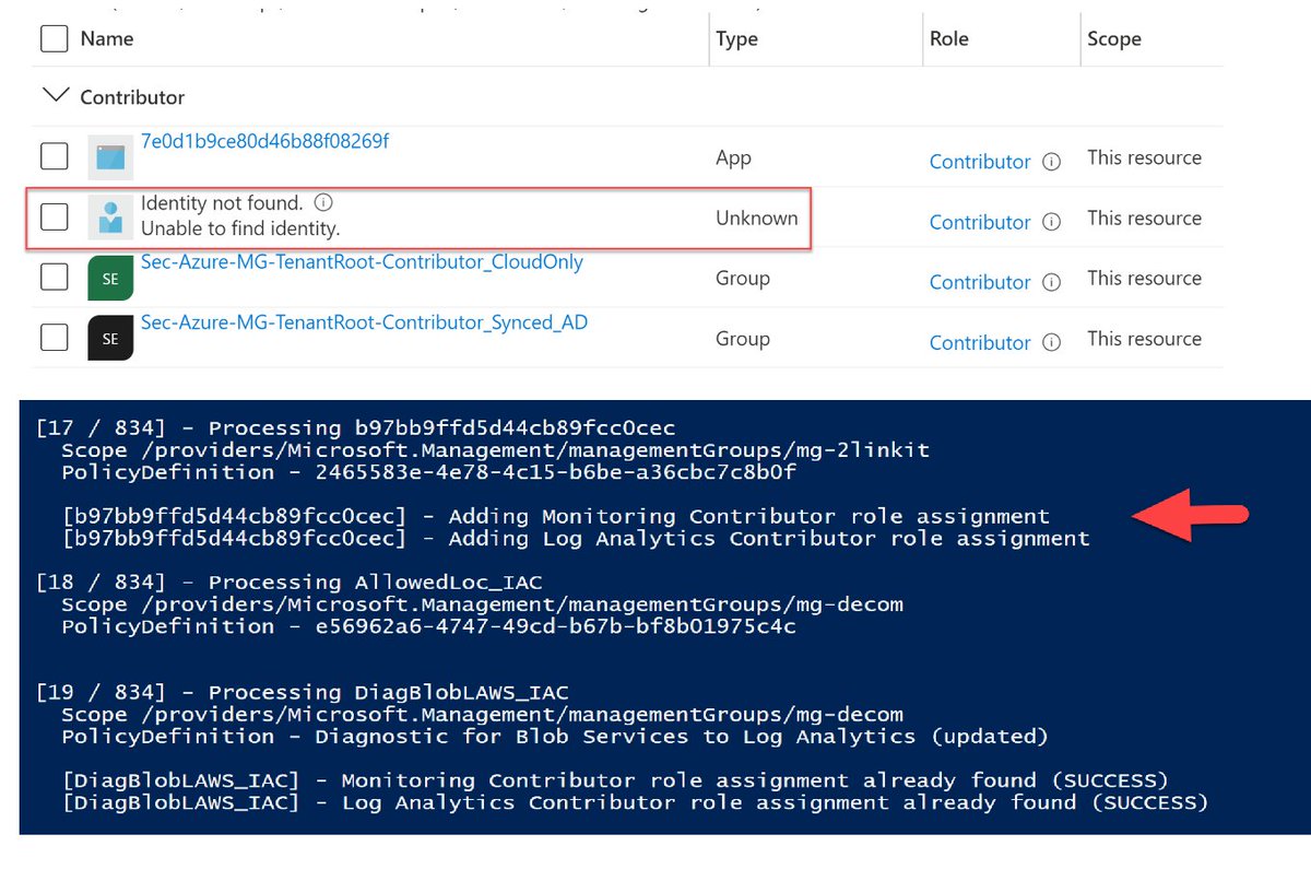 Important one!
[Article] Orphaned Azure Security Principals Clean-up & Azure Policy Managed Identity Role Assignment Automation
buff.ly/3ksuKgl 

Credit: Morten Knudsen 

#CyberSecurity #MicrosoftAzure #Identity #AzurePolicy