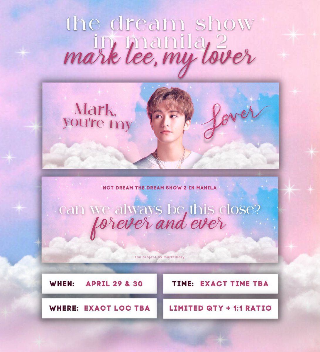 markfdiary's tweet photo. 💘You’re my my my 𝓛𝓸𝓿𝓮𝓻.ᐟ Mark Lee Fan Support for NCT DREAM #TDS2_IN_MANILA 

—strictly 1:1 due to very limited qty
 ଘ like &amp; rt (no need to follow but will priv on d-day)
ଘ open for trades &amp; donations
ଘ see thread for more details

#NCTDREAMinManila2023 #NCTDREAMinMNL2023 https://t.co/fjNge4Z2XD