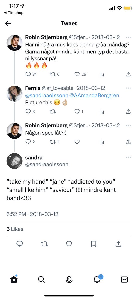 sandra tweet media