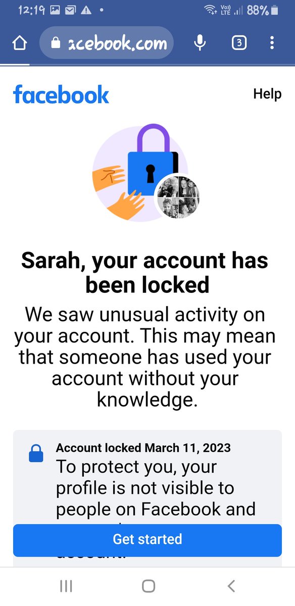 sezzers69's tweet photo. @facebook these are the pages I'm getting but can't get past at all!! https://t.co/AsKOWAK6xm