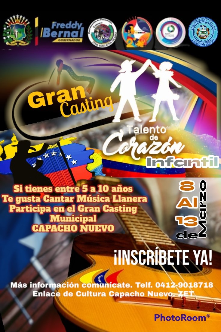TculturZe's tweet photo. Seguimos en la búsqueda de esos grandes talentos infantiles en nuestro municipio Capacho Nuevo @ZetCultural @CapachoRed @ZonaEducTachira @FreddyBernal @Berzabethg1 https://t.co/CLGYyFngCG