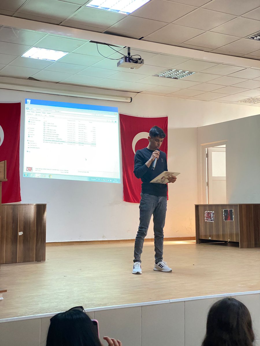 Bağımsızlık şairimiz Mehmet Akif Ersoy tarafından kaleme alınan ve 12 Mart 1921'de 1. TBMM tarafından kabul edilen İstiklâl Marşı'mızın kabulünü kutladık.

"Allah bir daha bu millete İstiklâl Marşı yazdırmasın!"