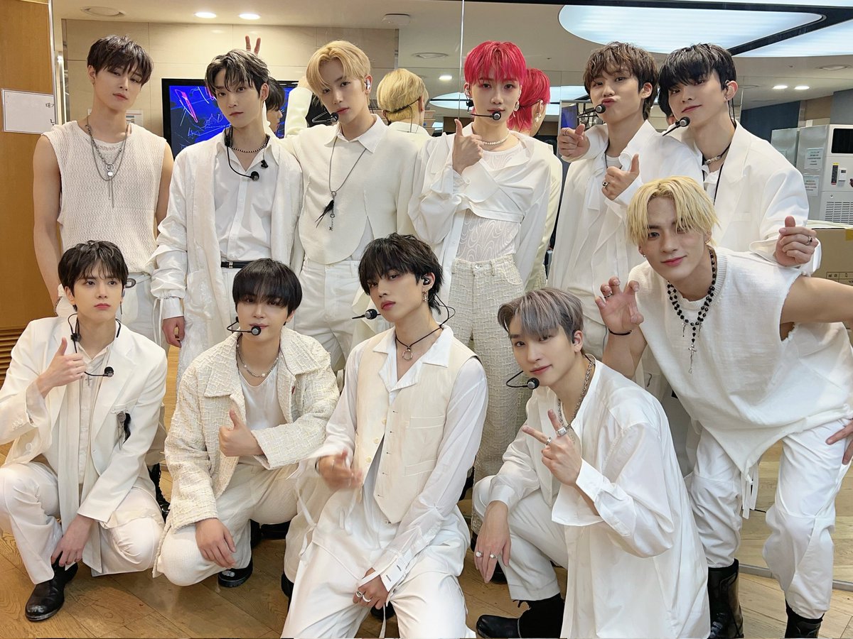 The music show promotion schedule starts with M Countdown. Did you enjoy our first stage performance? Roar and Awake today’s thrilling broadcast was so beatless, and even Kevin’s hyung birthday was fun and happy on a day like this. Get ready for our next stage.