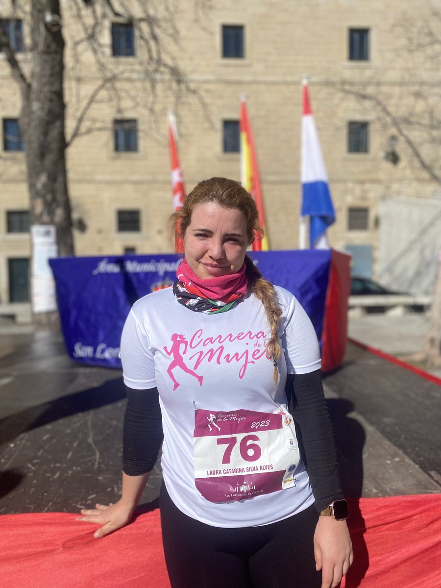 🏃🏼‍♀️Que mejor paisaje para correr estos 4,5 km un Domingo por la mañana que el Monasterio y el encanto único de sus alrededores en #SanLorenzodeElEscorial 🏔️

👟2º año corriendo en #CarreraDeLaMujer 

🚺Por nosotras, por las mujeres 💞