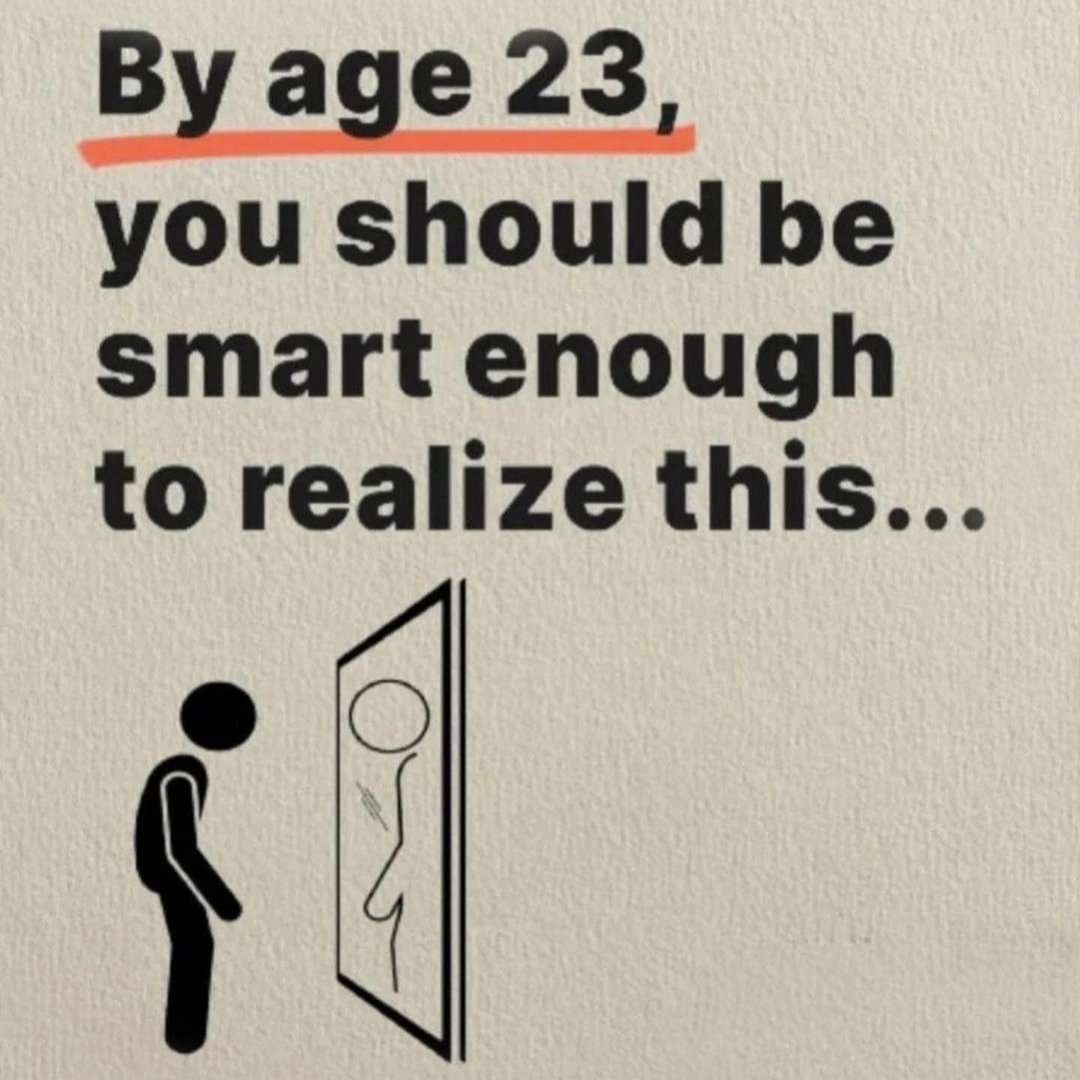 powerbeastt's tweet photo. By age 23, you should be smart enough to realise this...

//Thread// https://t.co/97QWQVGUho
