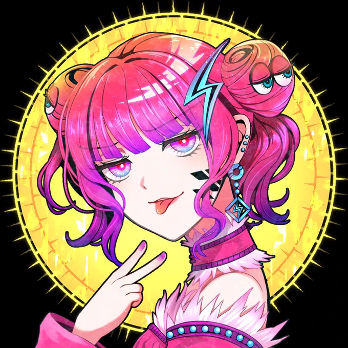 NAMAIKI GIRLSファンアートを描かせていただきました!No.161セカイちゃんとNo.113グレースちゃんです!描いてみて改めて分かる圧倒的なデザインの最高さ!描くのすっっっごい楽しかったです!こちら、後日販売予定です～!#ナマイキちゃんは推されたい #newnnf 