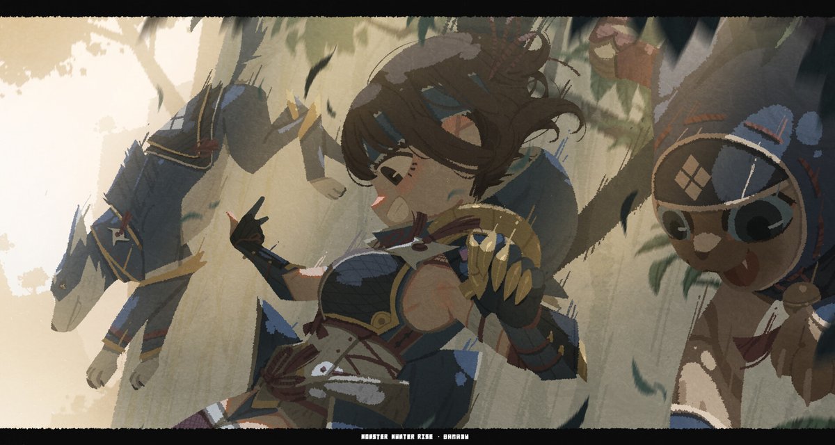 WindHunters_MH's tweet photo. 28. #MartesdelArte 
¡Una entrañable escena cargada de energía! #MonsterHunter

🎨 BaGaJu

Fuente: https://t.co/C8qktwbt2G https://t.co/Zw3hQa4igF