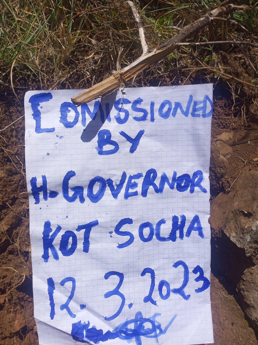 Kotsocha_ke's tweet photo. As the governor elect in my house today I commissioned planting of trees and addressed all the living things in my compound to cooperate 🔥 https://t.co/SQIoIKwg7i
