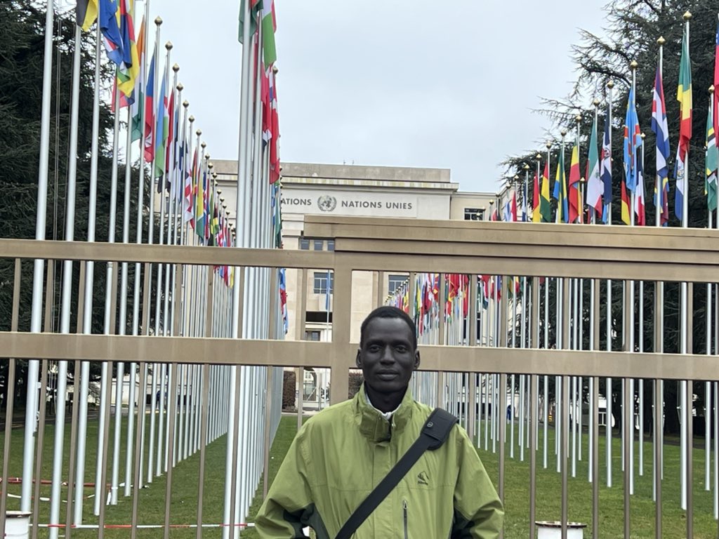 At Palais de Nations @UNGeneva @UNHCRuganda @RefugeesAfrica @UNHCRSouthSudan @OxfaminUganda @OxfamEAfrica @MigOxford @IDiplomat @ObamaFoundation @yunusandyouth @EyeRadioJuba @RadioMiraya @UN @youth_sat @YSAT_SS #SSOT