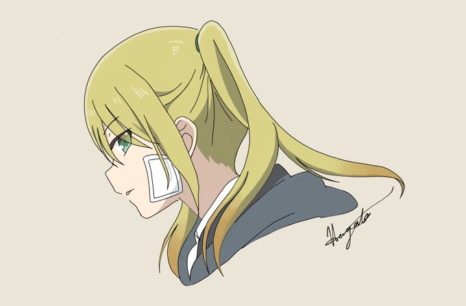 誕生日が同じでどこか親近感を覚えるヤマイ氏を描きましたアニメ版の設定画が格好よかったので真似…！お絵かき(模写+α)修行