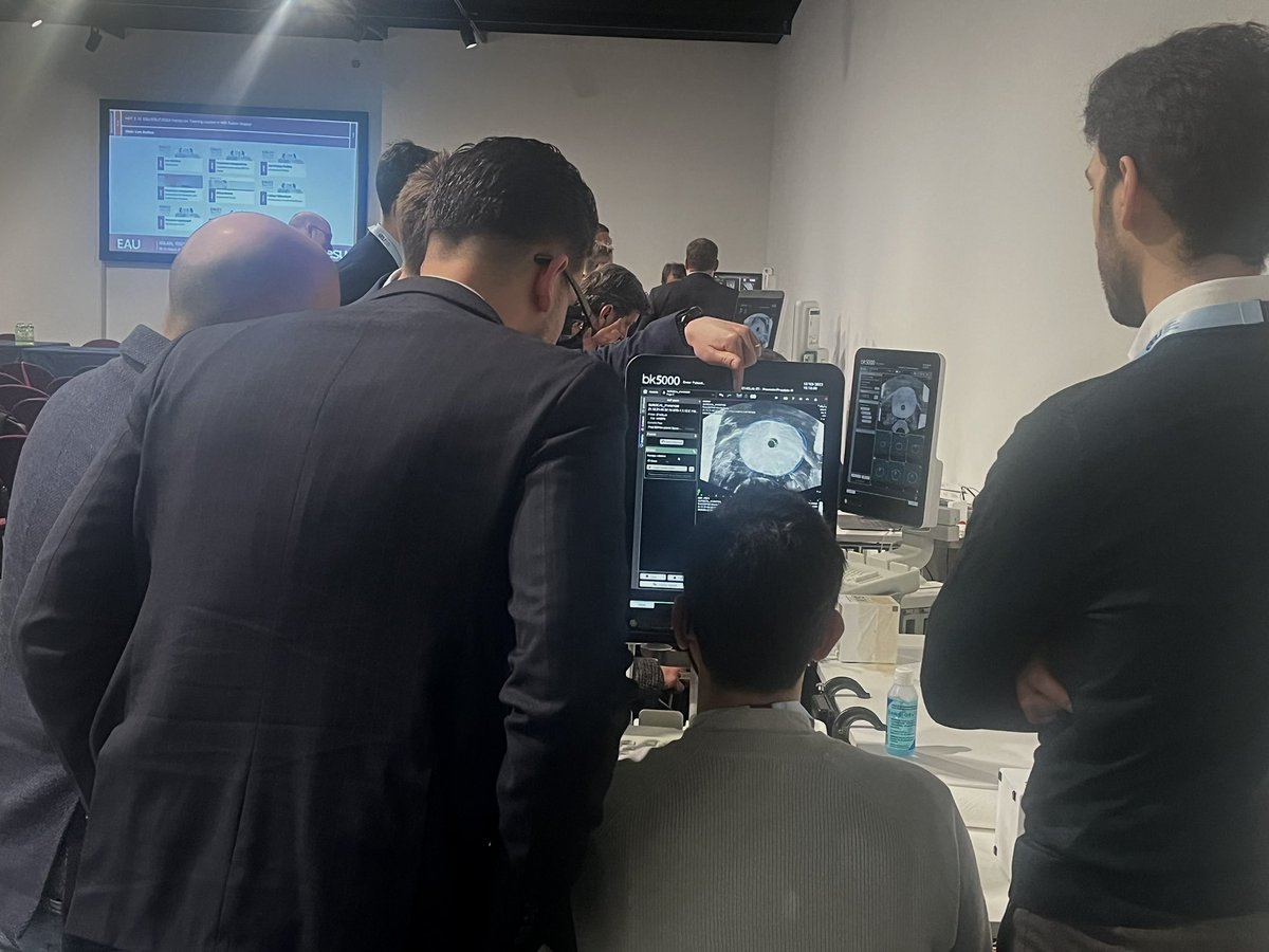 N_Montoni's tweet photo. Looking forward to another great Hot for US/MRI Fusion at #EAU23 this afternoon. Stope by BKMedical booth E19 for more information and demonstrations. https://t.co/MRTLxjGTgZ