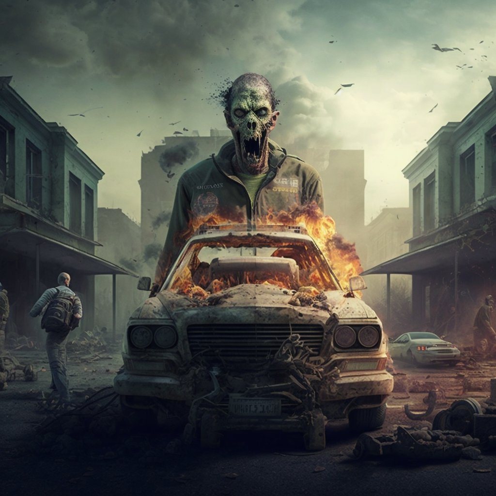kokkernaald's tweet photo. A neural network drew illustrations on the theme of the «Zombie apocalypse».
#Art #AI #AIArt #NFT #neurosurre https://t.co/HzNSSF6rdv