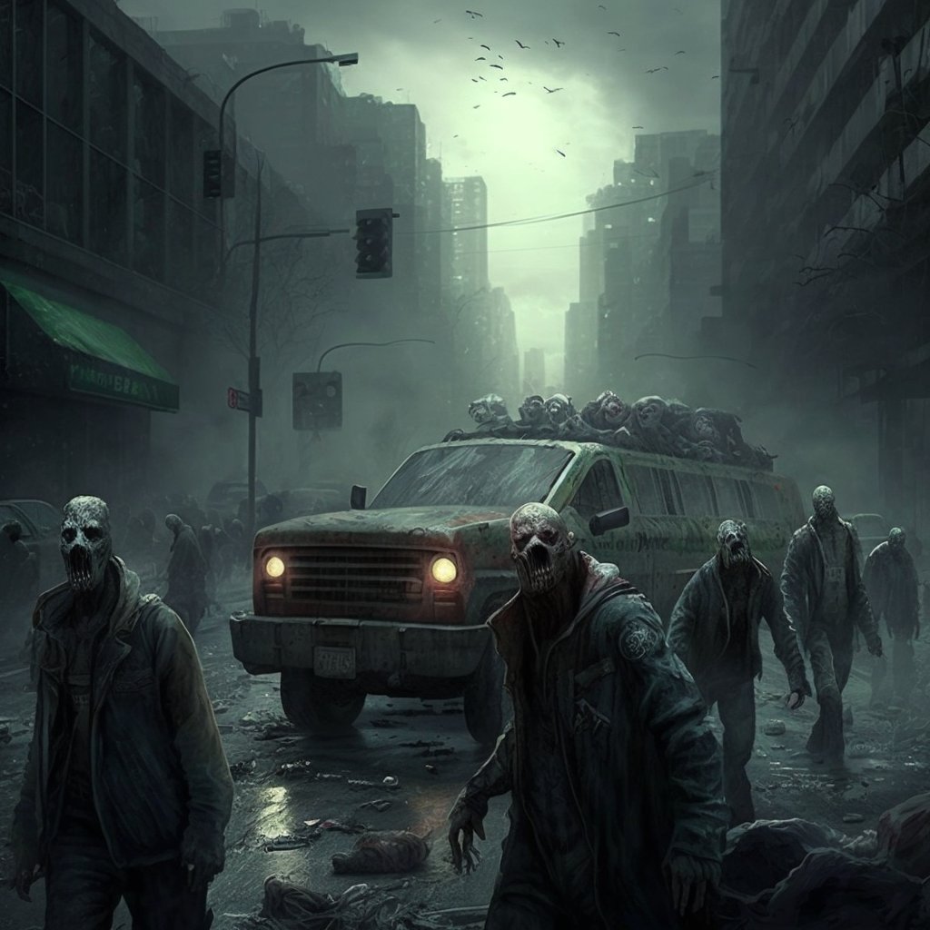 kokkernaald's tweet photo. A neural network drew illustrations on the theme of the «Zombie apocalypse».
#Art #AI #AIArt #NFT #neurosurre https://t.co/HzNSSF6rdv