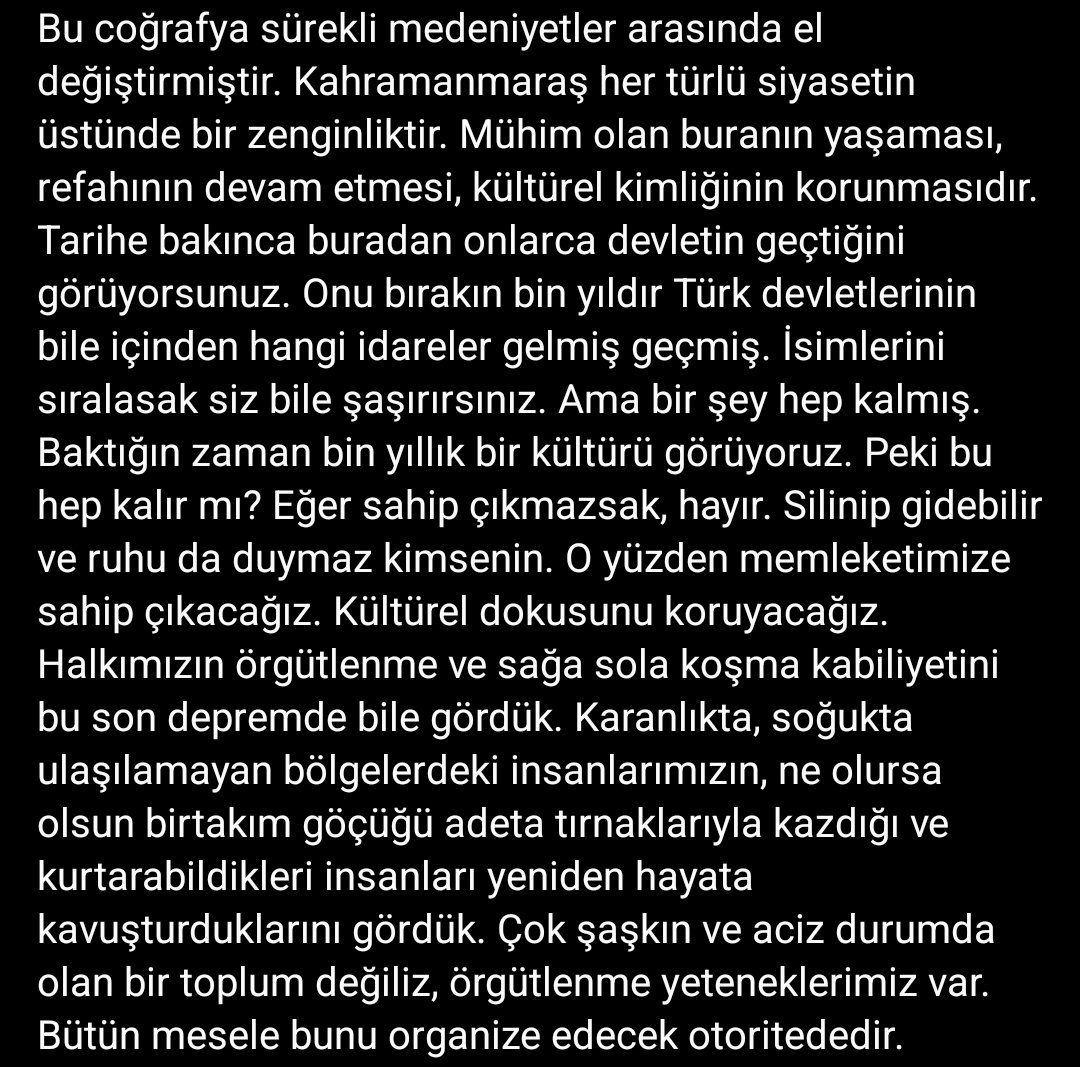~ #Kahramamaras her türlü siyasetin üstünde bir zenginliktir ~
                          <a href="/ILBERORTAYLIGSU/">İlber Ortaylı</a>
