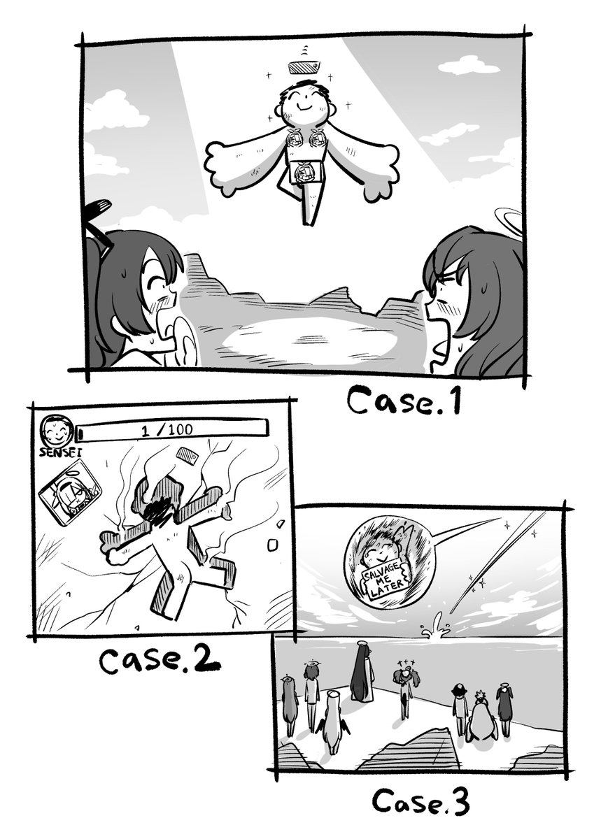 How did SENSEI survived?
#ブルアカ #BlueArchive 