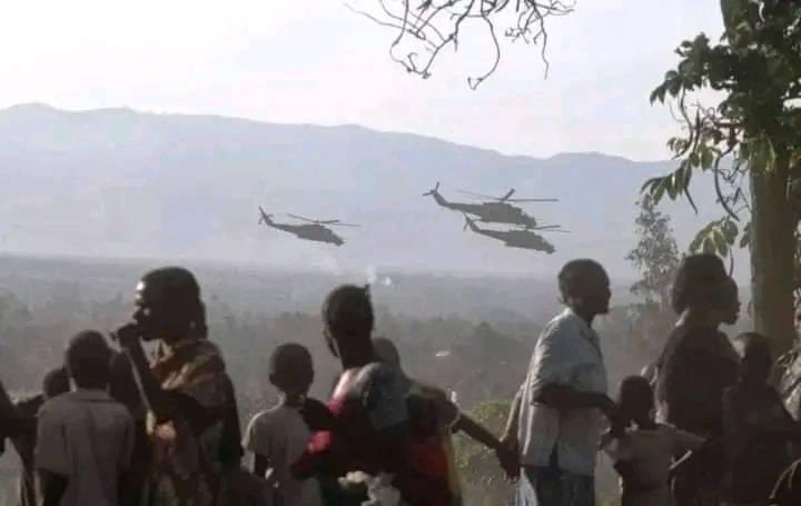 LeSondage_RDC's tweet photo. #RDC 🇨🇩: À #NEENERO et environs, les FARDC continuent de bombarder les positions des terroristes rwandais du M23-RDF cet après-midi, plusieurs terroristes neutralisés, le porte-parole du M23 crie à la violation du cessez-le-feu.
À suivre...
@Presidence_RDC https://t.co/BGlY1srXLj