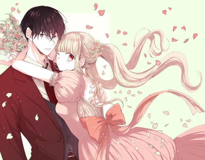 #新婚だけど片想い ❼巻カバーイラスト 最新❼巻は明日3/13発売です 