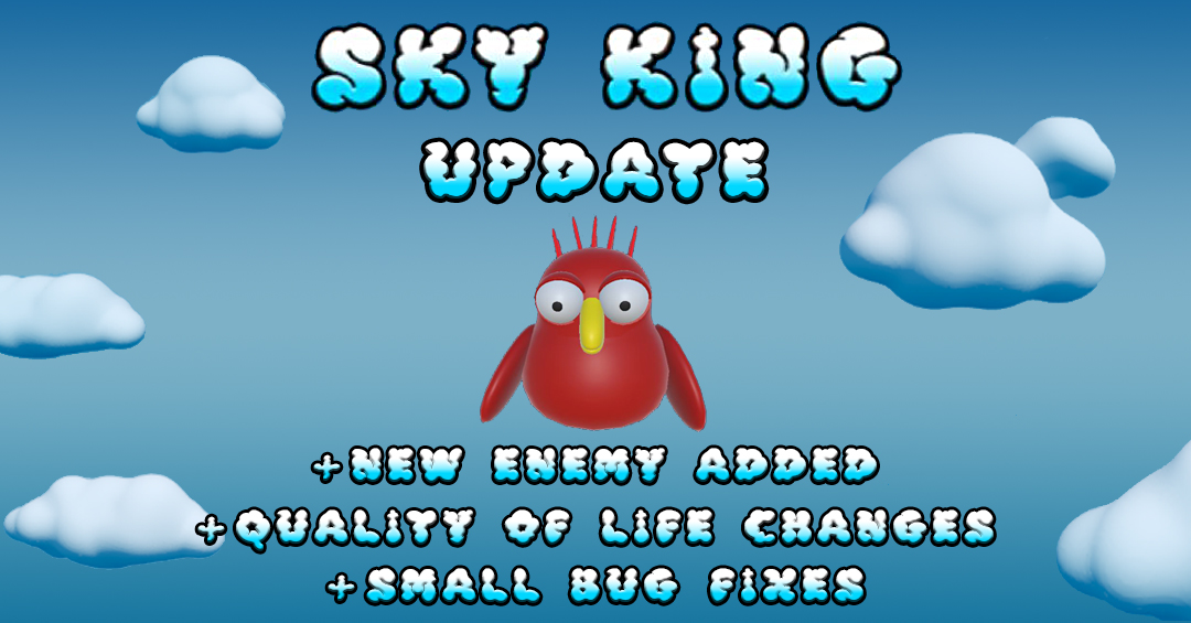 digitalomon's tweet photo. Today is a awesome day for a royal Sky King update. In the latest version we have added a new Enemy. This villain loves to eat cute squirrels. We also made some quality of life optimizations and fixed some bugs.

Download the App and find it out:
https://t.co/NCmLjpQyWI https://t.co/pko7FaF7l3