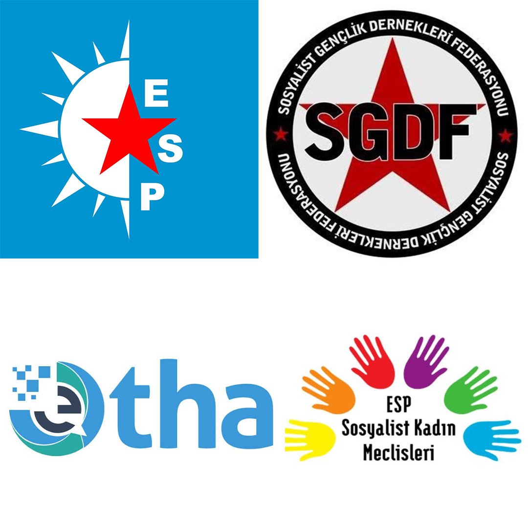 ESP <a href="/ezilenler/">ezilenler</a>, SGDF <a href="/sgdf_iletisim/">SGDF</a>, ETHA <a href="/ETHAEtkinhaber/">Etkin Haber (ETHA)</a> ve SKM 
<a href="/SosyalistKadin/">Sosyalist Kadın Meclisleri</a> üyesi çok sayıda mücadele arkadaşlarımız evlerine yapılan  operasyonla gözaltına alındı.
Baskı ve gözaltılarla devrimcilerin iradesini sindiremezsiniz!

Gözaltılar serbest bırakılsın !