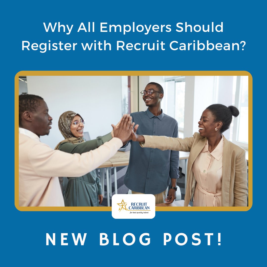 RecruitCaribbe1's tweet photo. We assume you’re an employer searching for the best way to find the right talent for your company, right? 
You have reached the correct place; Recruit Caribbean helps employers get the best talent! 

#article #blog #interview #jobs #career #hiring #hr #caribbean #jamica https://t.co/Jj4W9Y9hxG