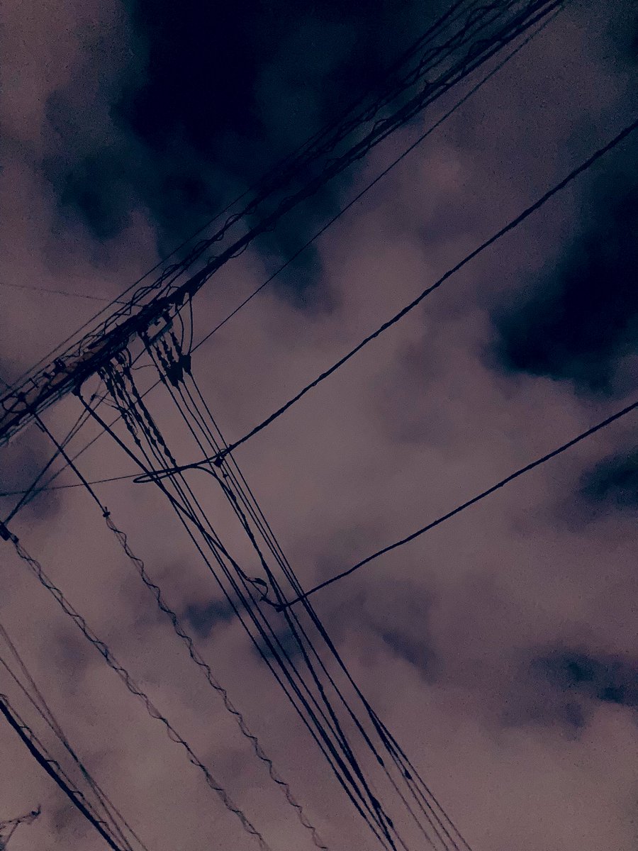 no humans power lines cloud sky outdoors utility pole scenery  illustration images
