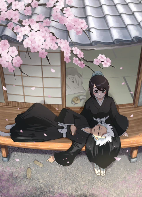 友達の誕生日にプレゼントしてきたブリーチの日番谷と雛森_(:3 」∠)_ 