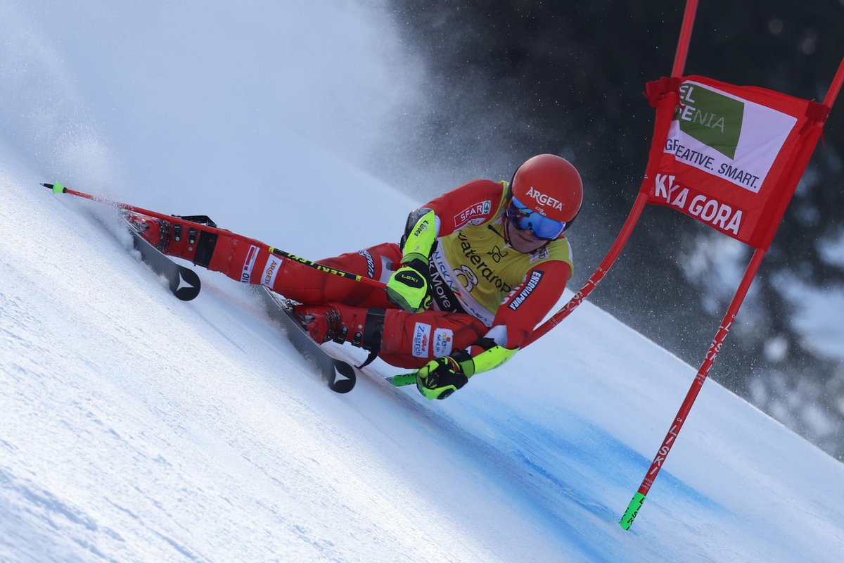 Well done <a href="/FilipZuboZubcic/">Filip Zubcic</a>  great second run! 
9th in the second <a href="/VitrancCup/">#vitranc2022</a> GS
Good announcement for the Finals! 💪🔥🇭🇷

📷 Pentaphoto